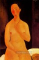 seated nude with necklace 1917 Amedeo Modigliani